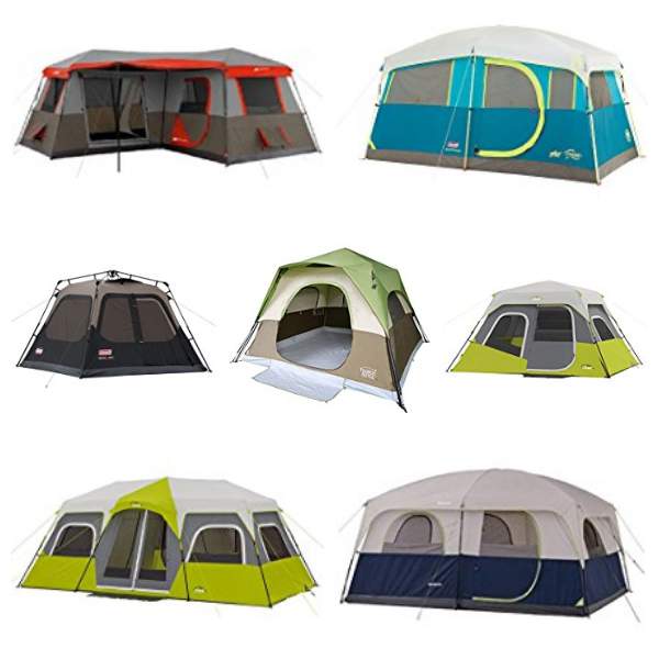 Several great instant cabin tents.