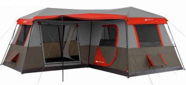 Ozark Trail 12 Person 3 Room Instant Tent.