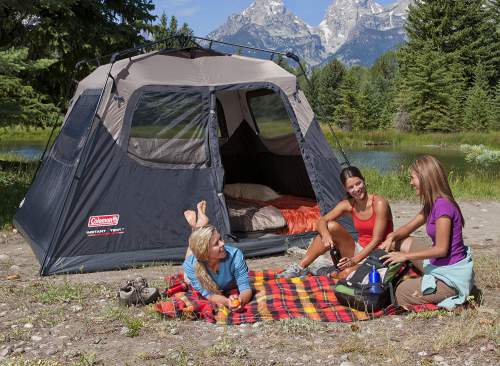 Coleman instant tent outlet review