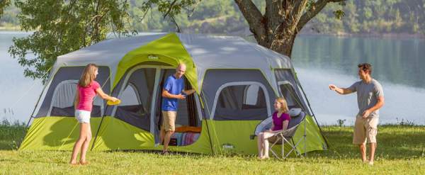 Large tent for big families, for groups, and for several couples.