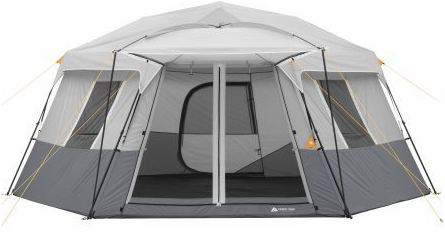 Ozark Trail 11-Person Instant Hexagon Cabin Tent.