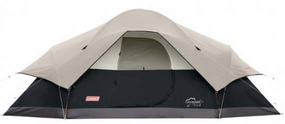 Coleman Red Canyon 8 Tent - extended dome type.