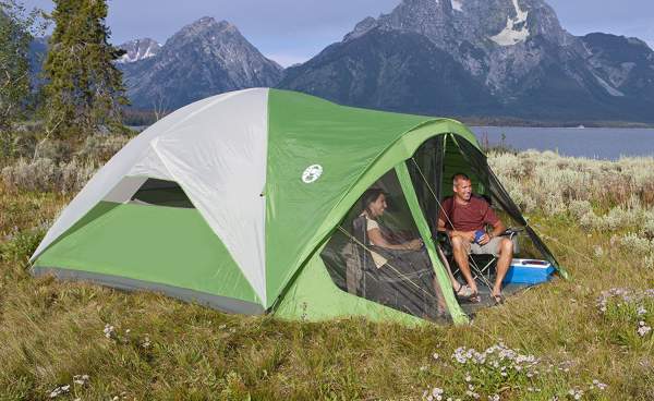 Coleman Evanston 6 Screened Tent Review Dome Tent Family