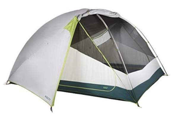 Kelty Trail Ridge 8 Tent with quality aluminum poles.