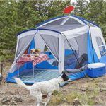 Wenzel Klondike 8 person tent - with screen room.