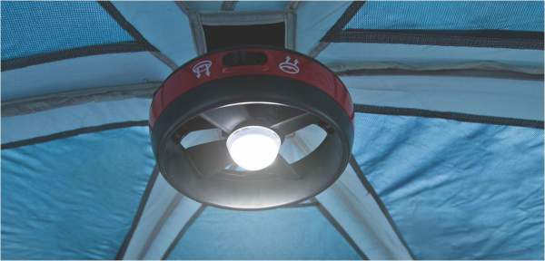 The fan and LED are included.