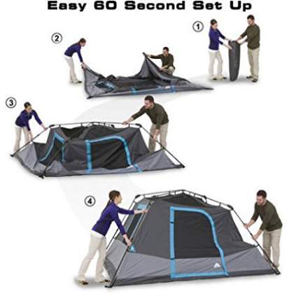 Dark rest clearance instant tent