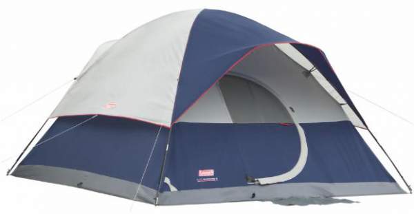 Coleman Elite Sundome Tent with LED Light System.