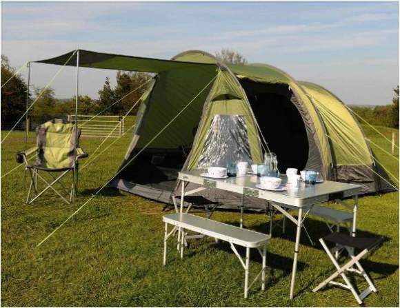 The Rydal 500 in the awning configuration.