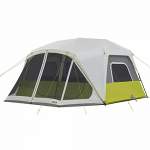 CORE 10 Person Instant Cabin Tent With Screen Room