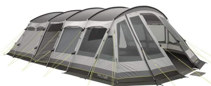 Outwell Vermont XLP Premium 7 Person Tent.