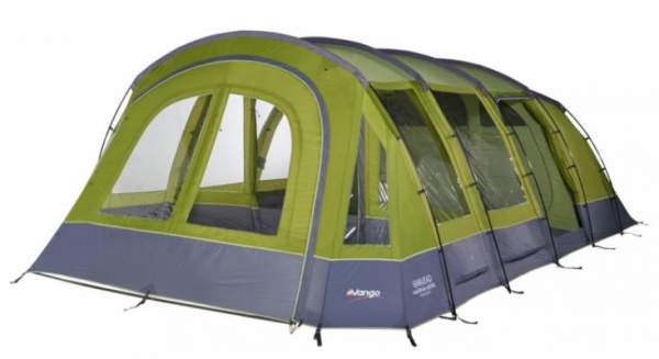 Vango MARNA 600 XL Tent - front view with the closed porch.