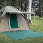 Alpha-Kilo-4000-Canvas-6-Person-Bow-Tent-in-nature