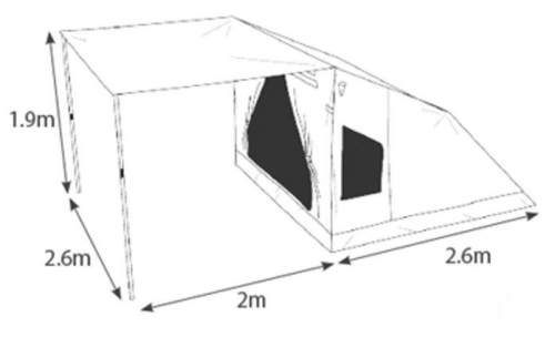 OzTent 30 Second Expedition Tent RV 5 Instant Setup PolyCanvas