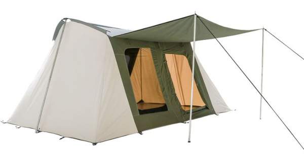 White Duck Outdoors Family Explorer Basic 10 x 14 Canvas Camping Tent.