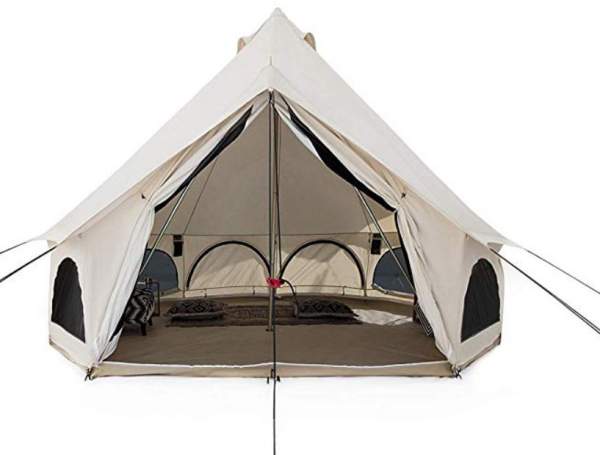 White Duck Outdoors Avalon Canvas Bell Tent.