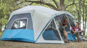 tent lighted familycamptents