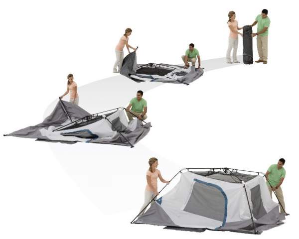 Ozark trail 6 outlet person instant dome tent