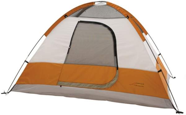 The Cedar Ridge 6 tent shown without the fly.