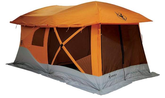 Gazelle T4 Plus Hub Tent with Screen Room.