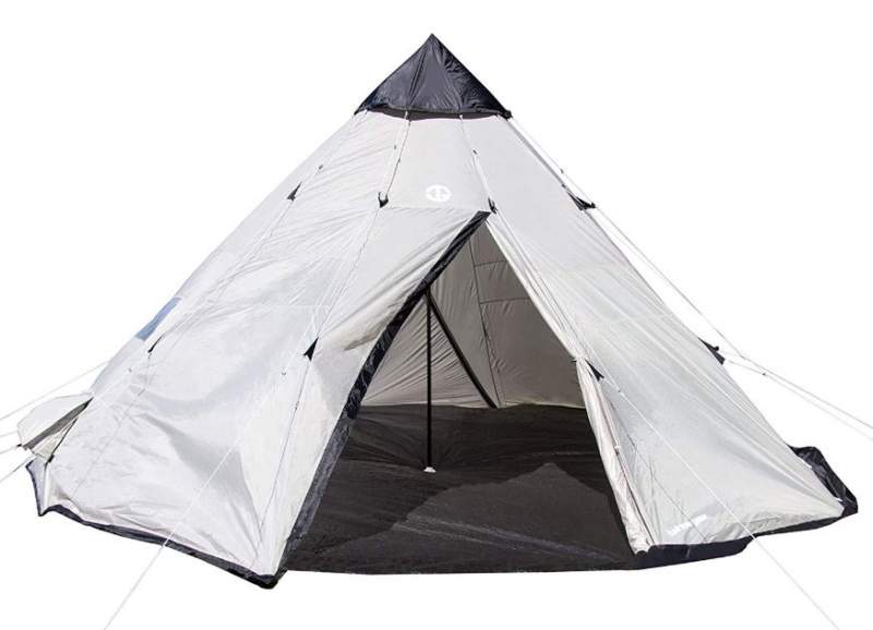 Tahoe Gear Bighorn XL 12-Person Teepee Tent.