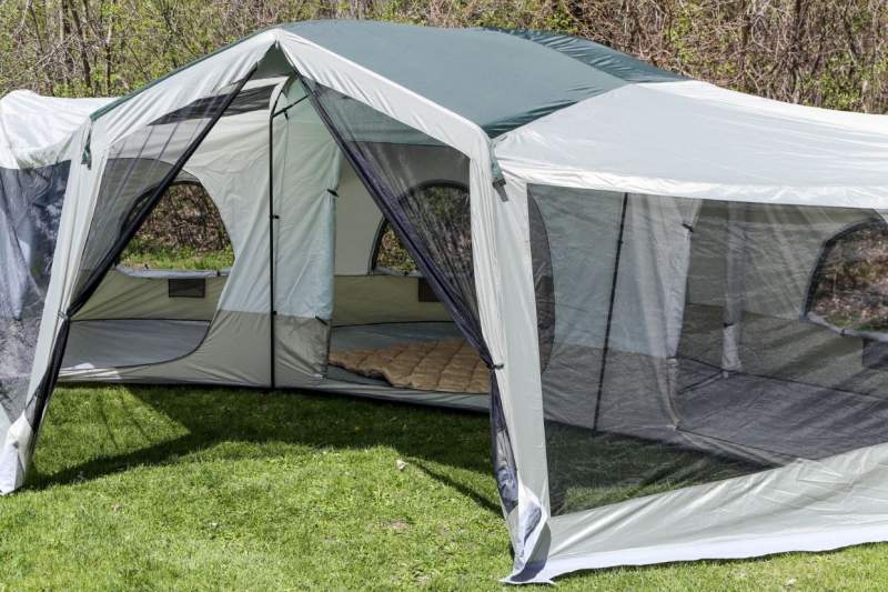 Tahoe Gear Carson 3-Season 14 Person Large Family Cabin Tent | Family Camp  Tents