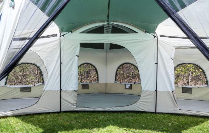 Tahoe Gear Carson Cabin Tent inner view.