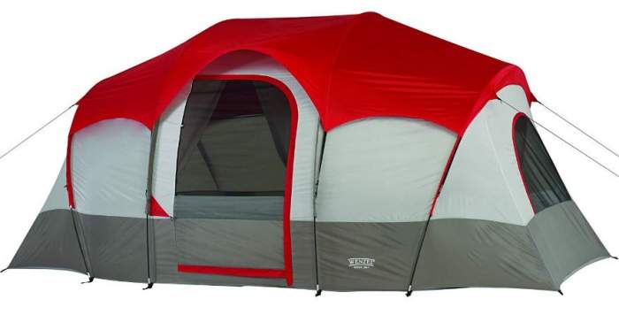 Wenzel Blue Ridge 7 person 2 room tent.