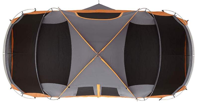 CORE 11 Person Extended Dome Tent 18 x 9 (New on the Market 