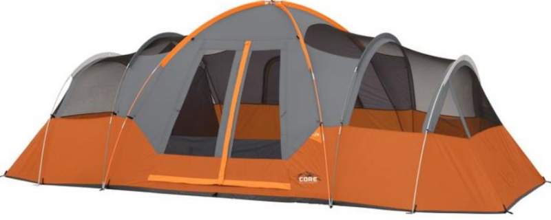 CORE 11 Person Extended Dome Tent without the fly.