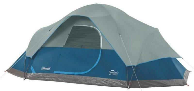 Coleman Oasis 8 Person Dome Tent Review 3 Rooms Family