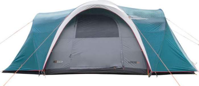 NTK Laredo GT 8 to 9 Person Tent front view.