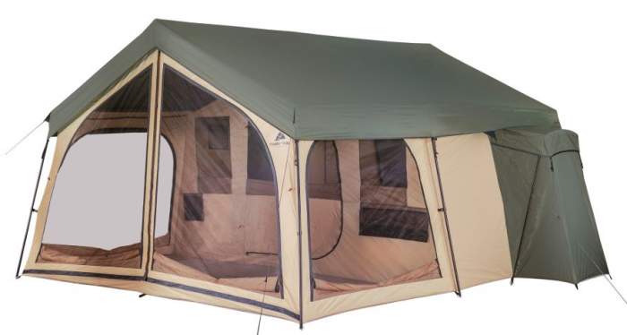 Ozark Trail 14 Person Spring Lodge Cabin Camping Tent.