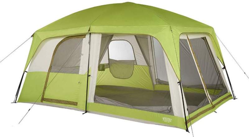 Wenzel Eldorado 8 Person Tent side view.