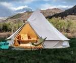 Stout Bell Tent 100% Cotton Canvas 4M & 5M