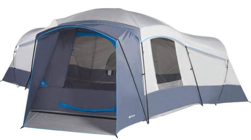 Ozark Trail 16-Person Cabin Camping Tent.