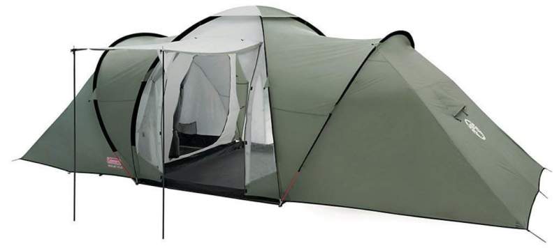 6 man shop 3 bedroom tent