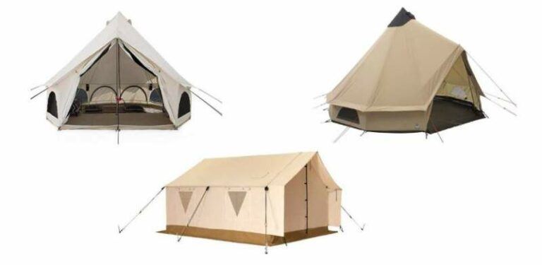 Extreme cold weather tents with stove jack