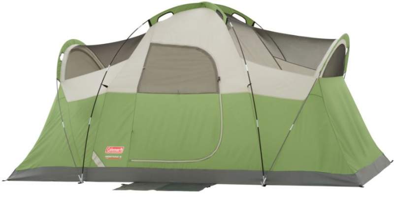 This is the Montana 6 tent shown without the fly.