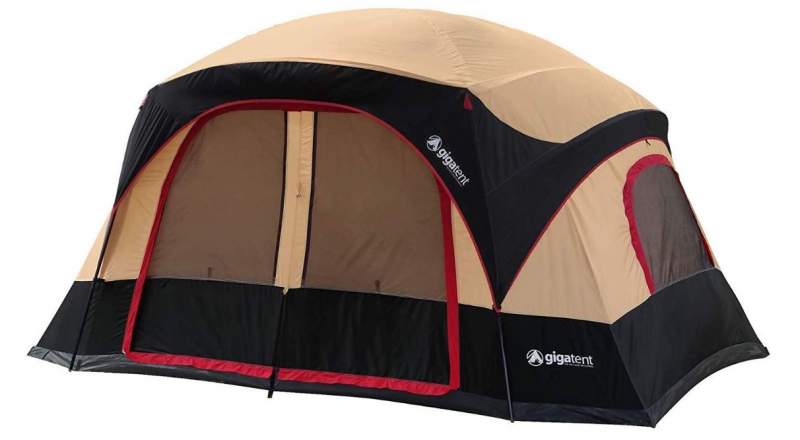 GigaTent Six Person Family Tent with fly.