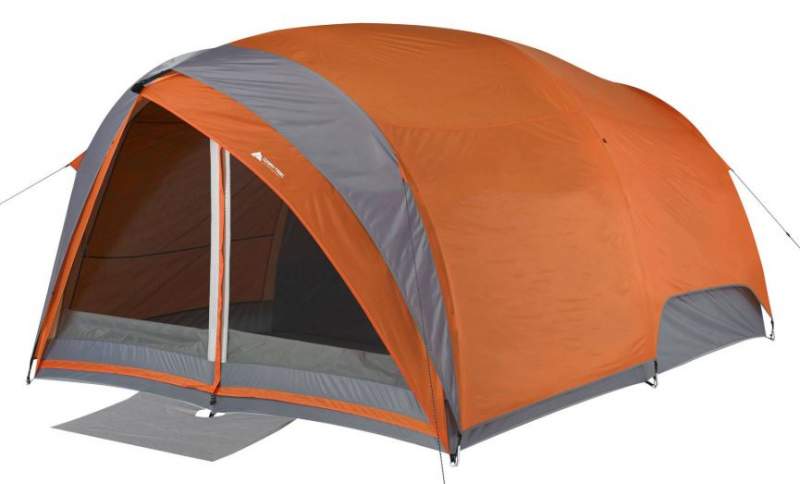 Ozark Trail 8-Person Dome Tunnel Tent.