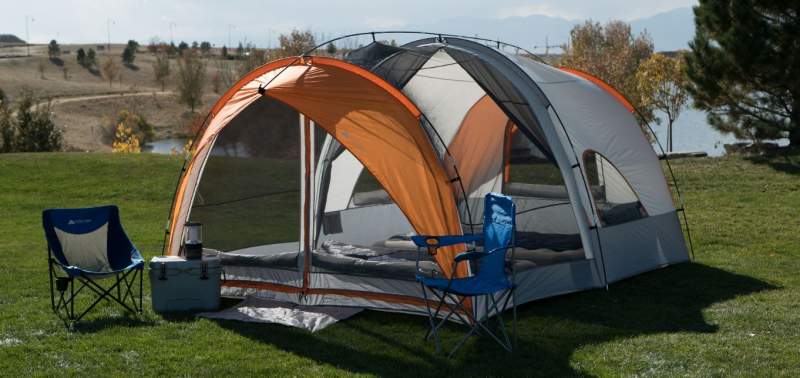 Uitschakelen bevolking wees onder de indruk Ozark Trail 8-Person Dome Tunnel Tent With Full Fly & Incredible Price |  Family Camp Tents