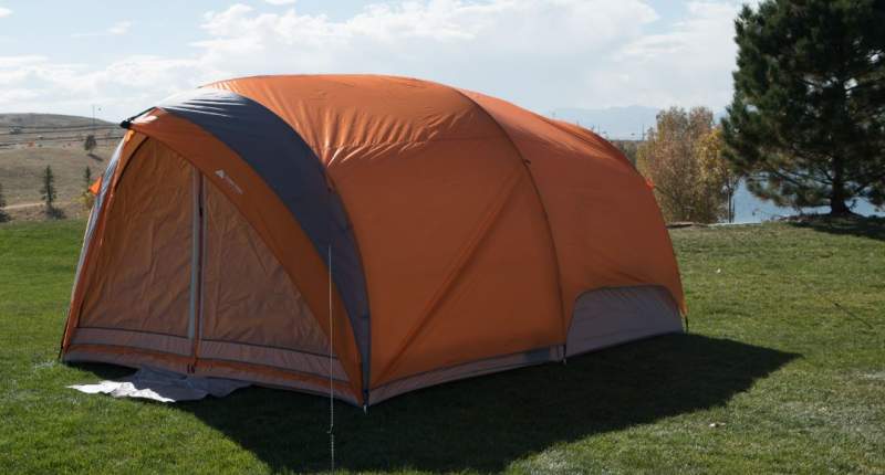 Ozark Trail 8-Person Dome Tunnel Tent.