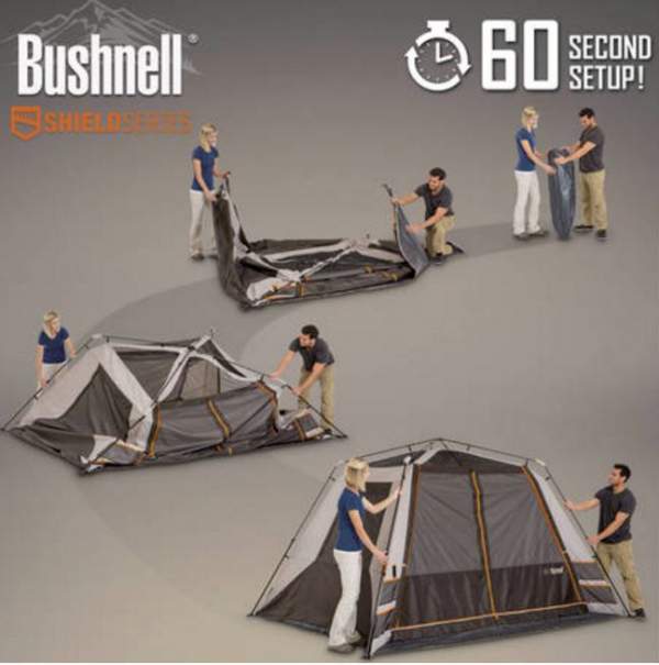 6 Person Straight Wall Cabin Tent 10' x 9