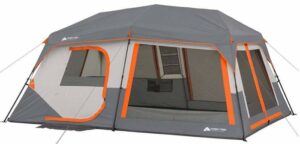 Ozark Trail Instant Cabin Tent with Built in Cabin Lights (10 Person ...