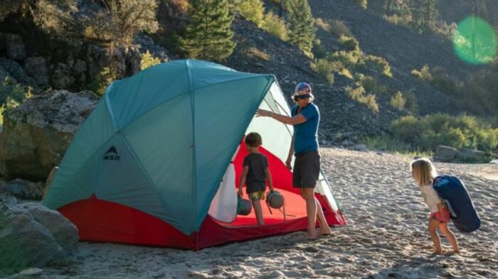 MSR Habitude 6-Person Camping Tent.