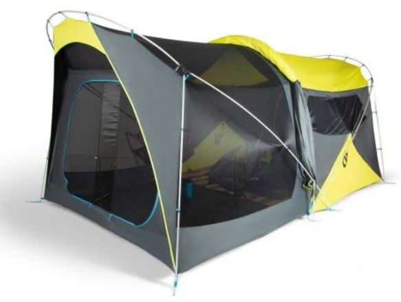 This is a tent with a screen room.