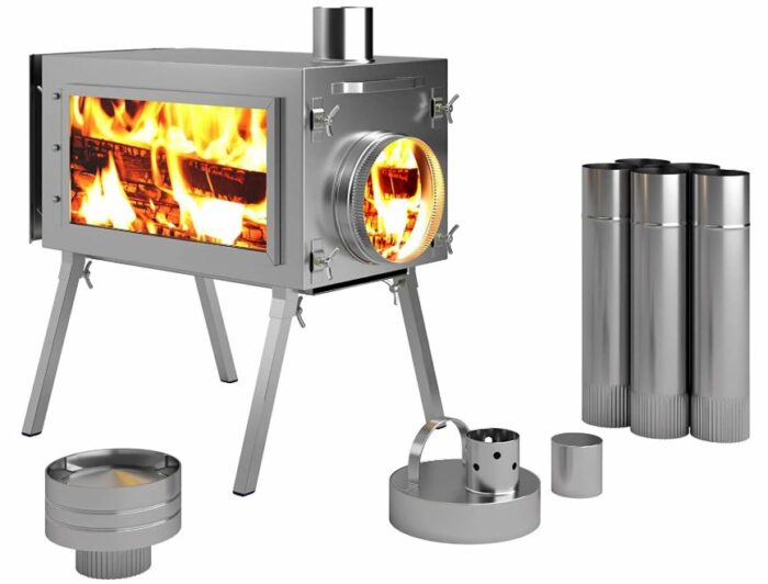 14 Best Tent Stoves For Wood Burning For 2020 Season Family Camp Tents