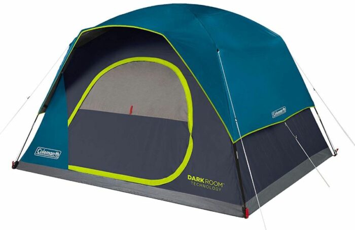 Coleman 8-Person Dark Room Skydome Camping Tent.