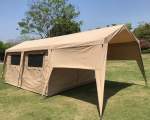 Dream House Double Layers Waterproof Safari Glamping Tent